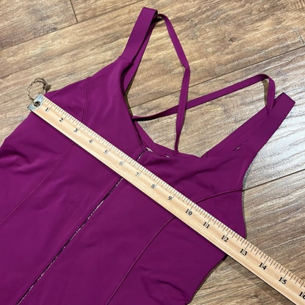 Lululemon Hot to Street Tank top regal plum - Picture 3 of 7